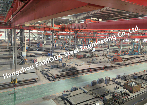 Çin Galvanizli Q355b Yapısal Çelik Fabrikasyonlar Çerçeve Yapımı Tedarikçi