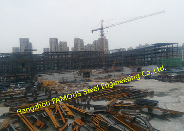 Çin Modern Cam Perde Duvar Ofisi Binası için EPC Projesi Çok Katlı Çelik Bina Tedarikçi