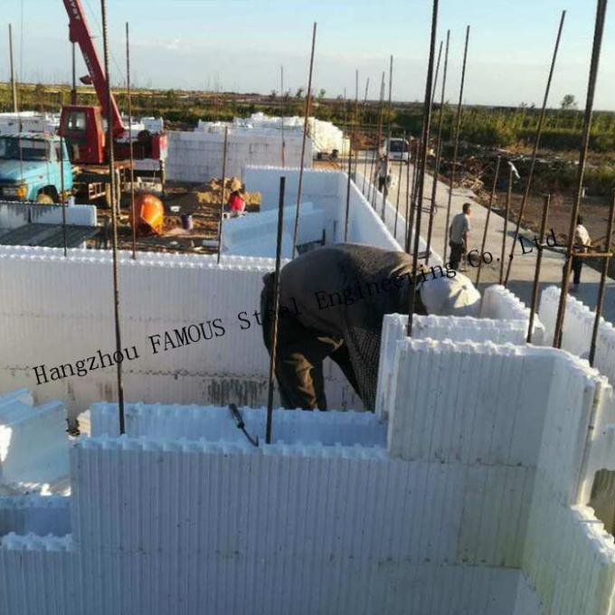 T Kolon Yığılmış EPS yapı blokları Yalıtımlı beton Formlar ICF'ler 4